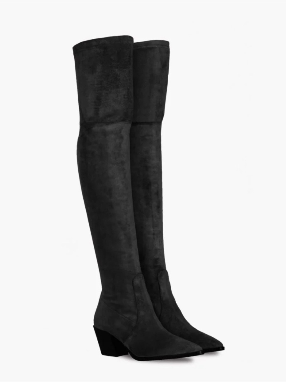 Thursday Boot Company Black Tempest Over The Knee Boots Size 9 - Picture 4 of 11
